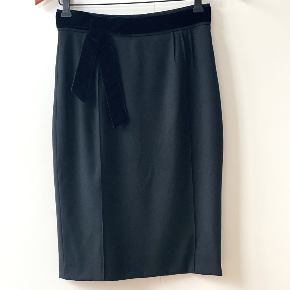 Dolce & Gabbana Virgin Wool Classic Pencil Skirt,4